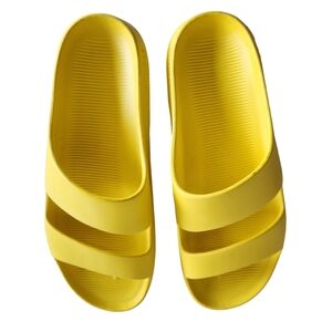 Bombas Friday EVA Slides Mens Size 13 Sun Beam Yellow NEW in Package